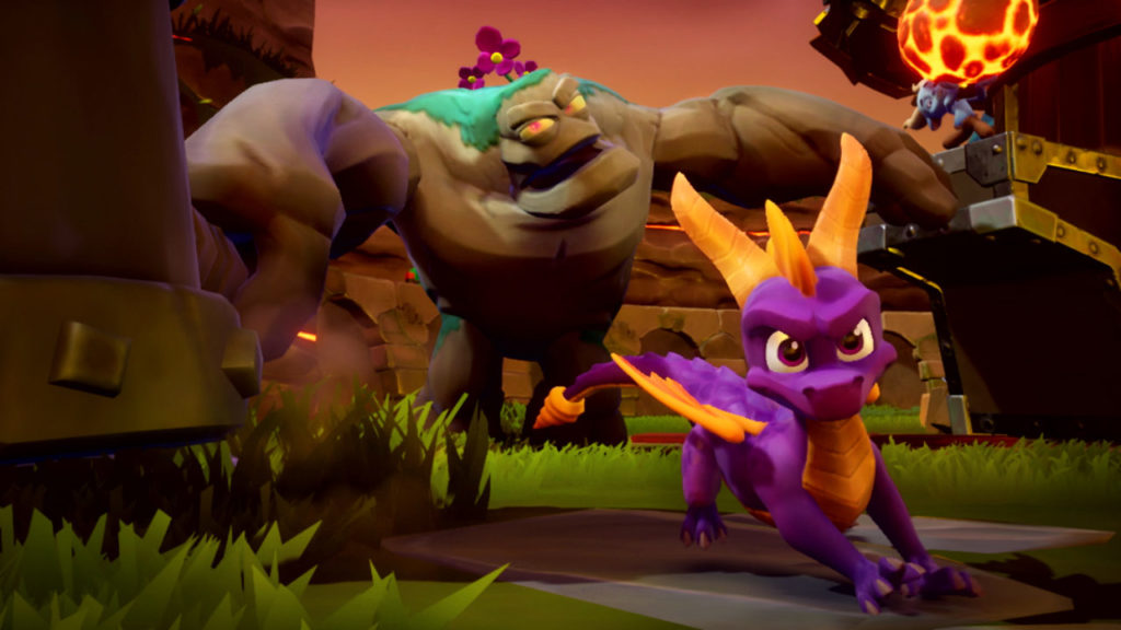 Spyro: Reignited Trilogy: Spyro flieht vor großem Gegner