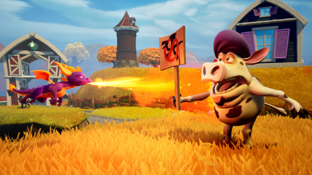 Spyro: Reignited Trilogy: Spyro kämpft mit Gegner